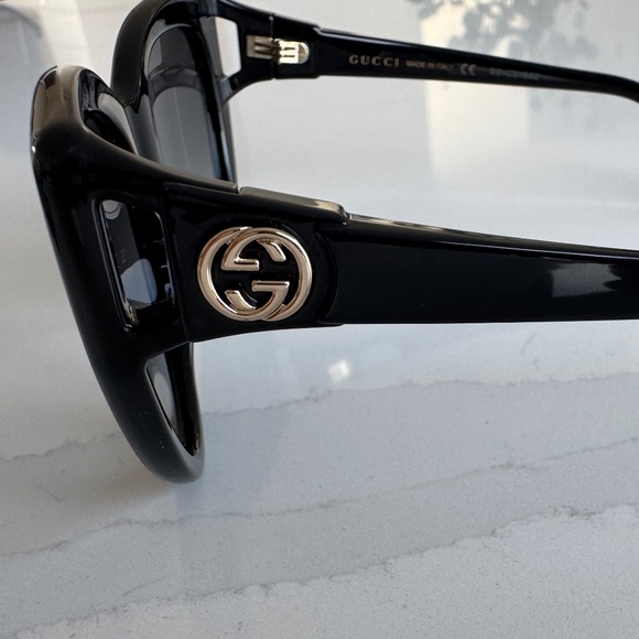 Gucci Black Cateye GG0877S 001 Sunglasses - Picture 11 of 16